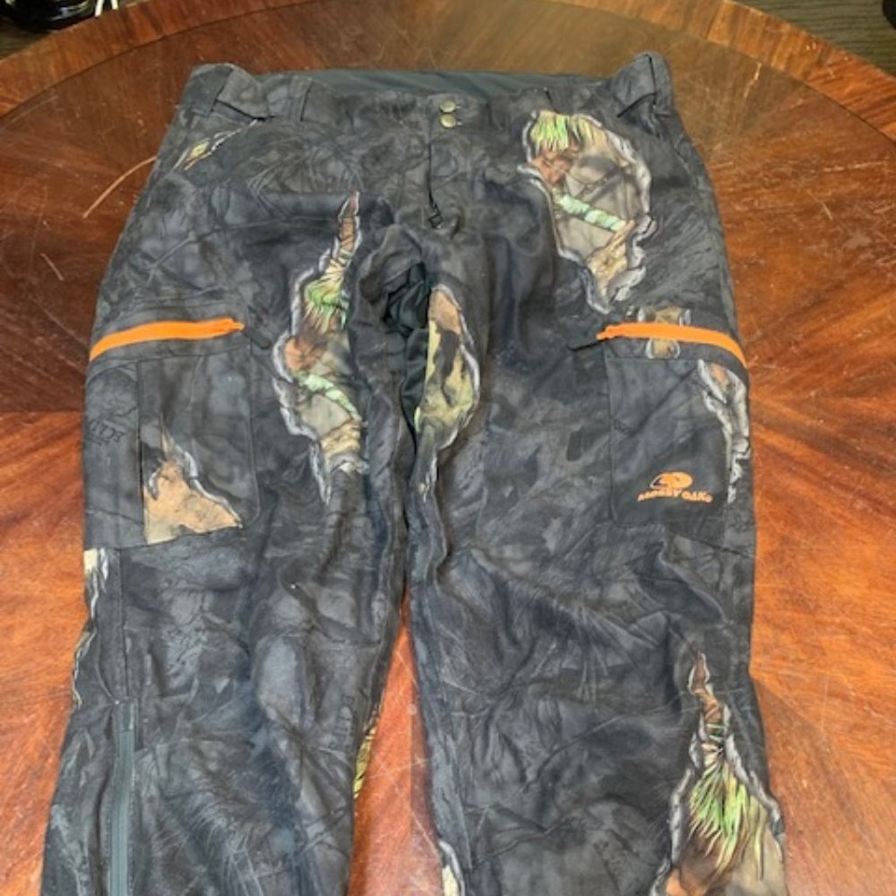 Mossy Oak Camo/Black Hunting Pants